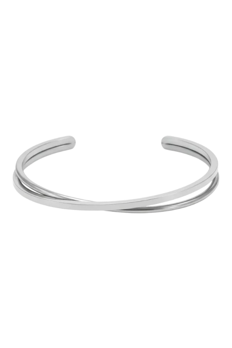 Jane Kønig - Olympia Bangle OB-SS26-SS-S - Silver