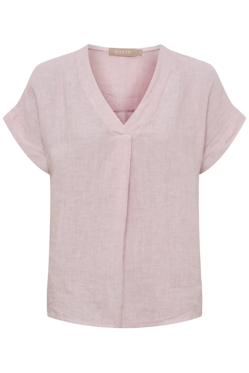 Marta Du Chateau - Mdcbellissima Blouse 86520 - Cipria