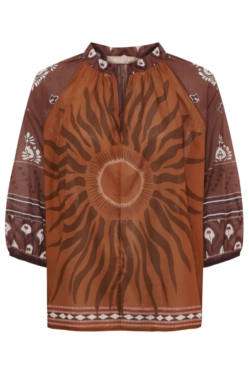 Marta Du Chateau - Mdcvaloria Shirt 68281 - Brown