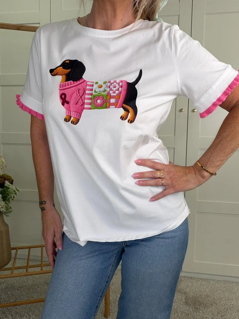 A-bee - T-shirt - Pink