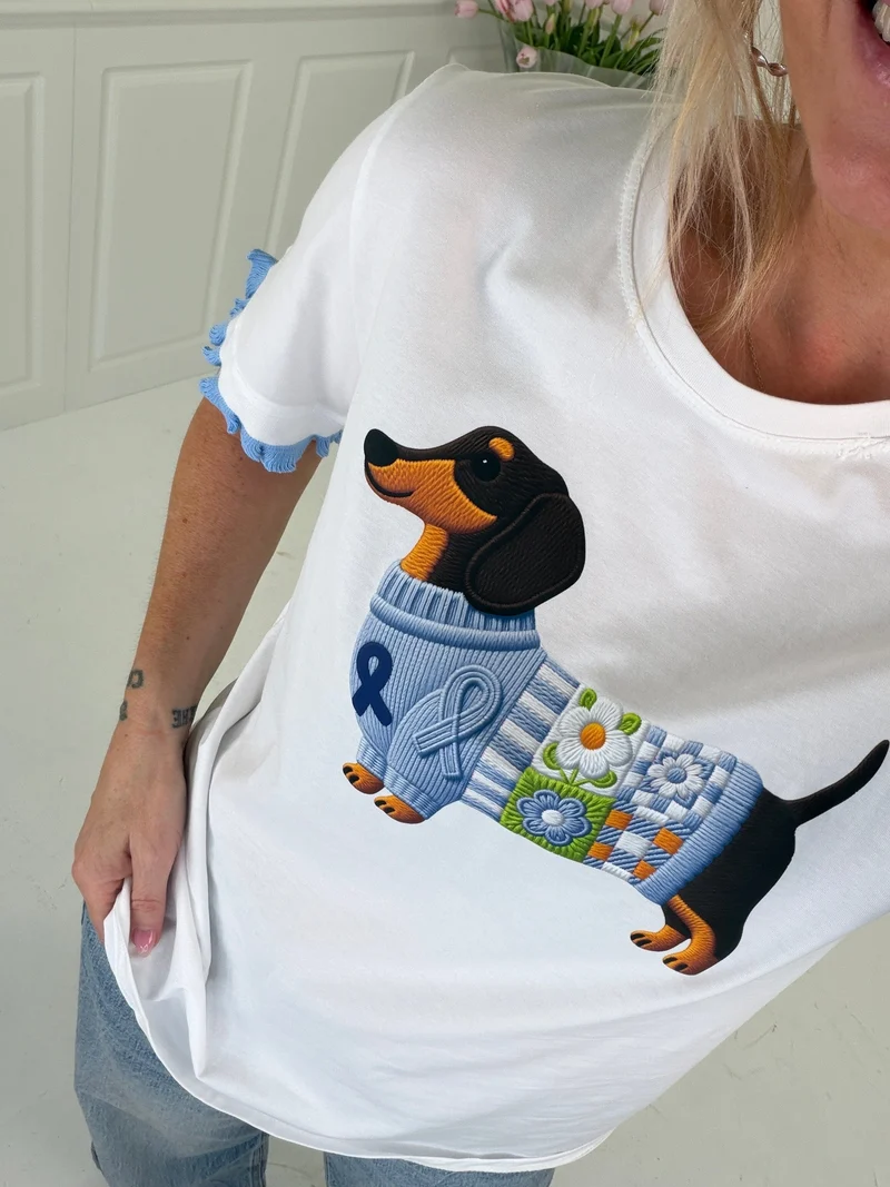 A-bee - T-shirt - Blue