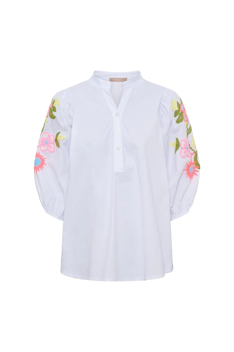 Marta Du Chateau - Mdcvivia Shirt 8493 - White