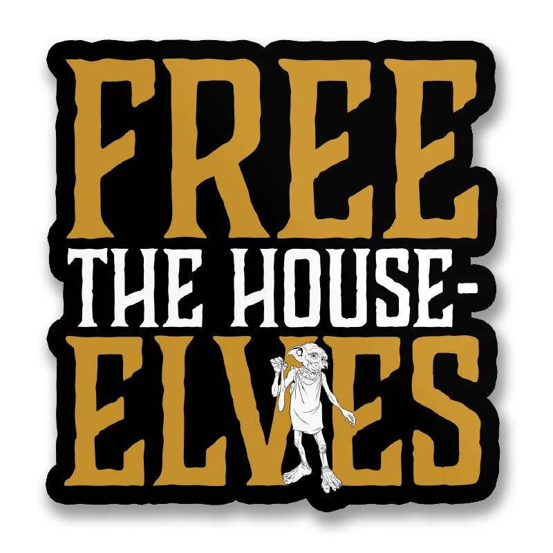 Free The House-Elves Sticker