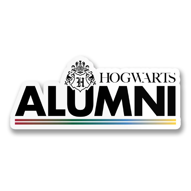 Hogwarts Alumni Sticker