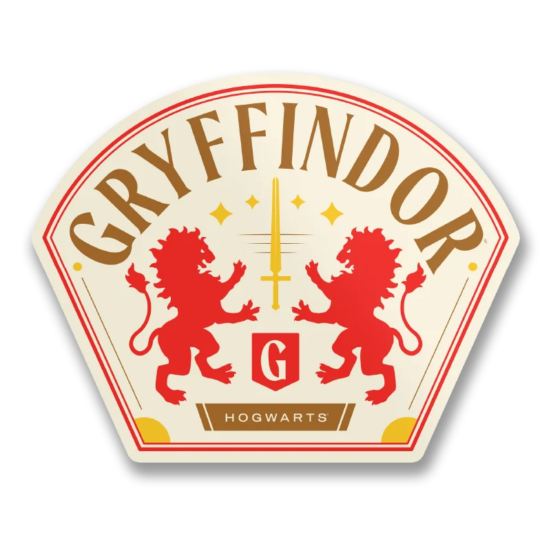 Gryffindor Label Sticker