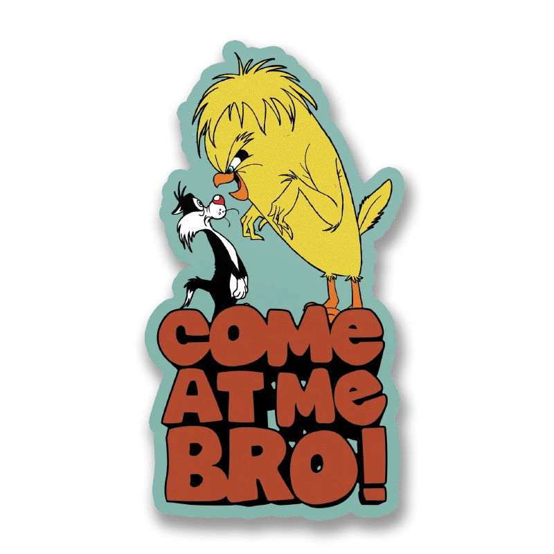 Come At Me Bro Sticker