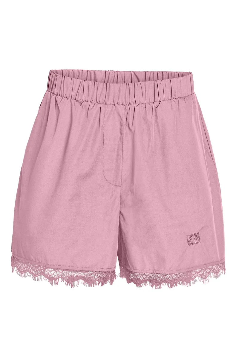 Noisy May - Nmfrida Lace Shorts Tnt/17 - 5205179 Romance Rose