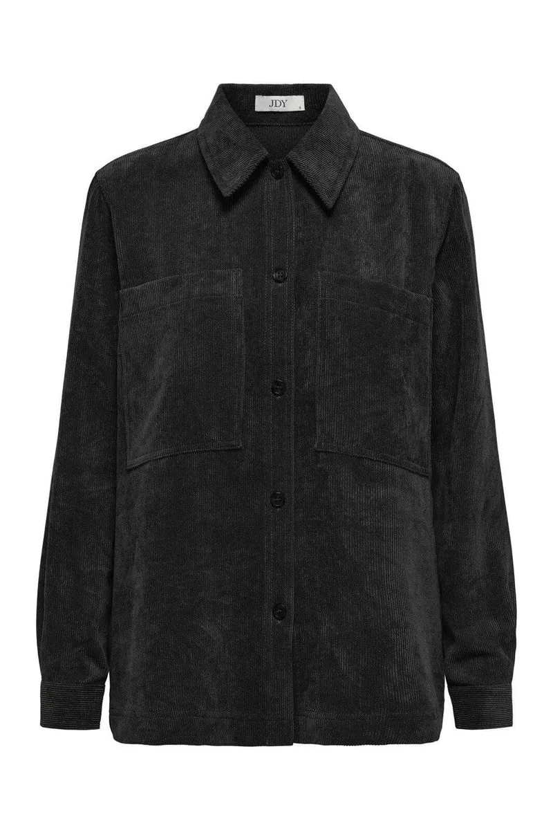 JDY - Jdyulla Ohio L/S Loose Shirt Dia - 4905118 Black