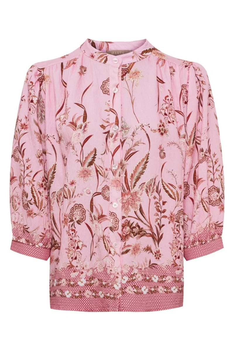 Marta Du Chateau - Mdcdestiny Blouse 8044 - Rosa3142Tps