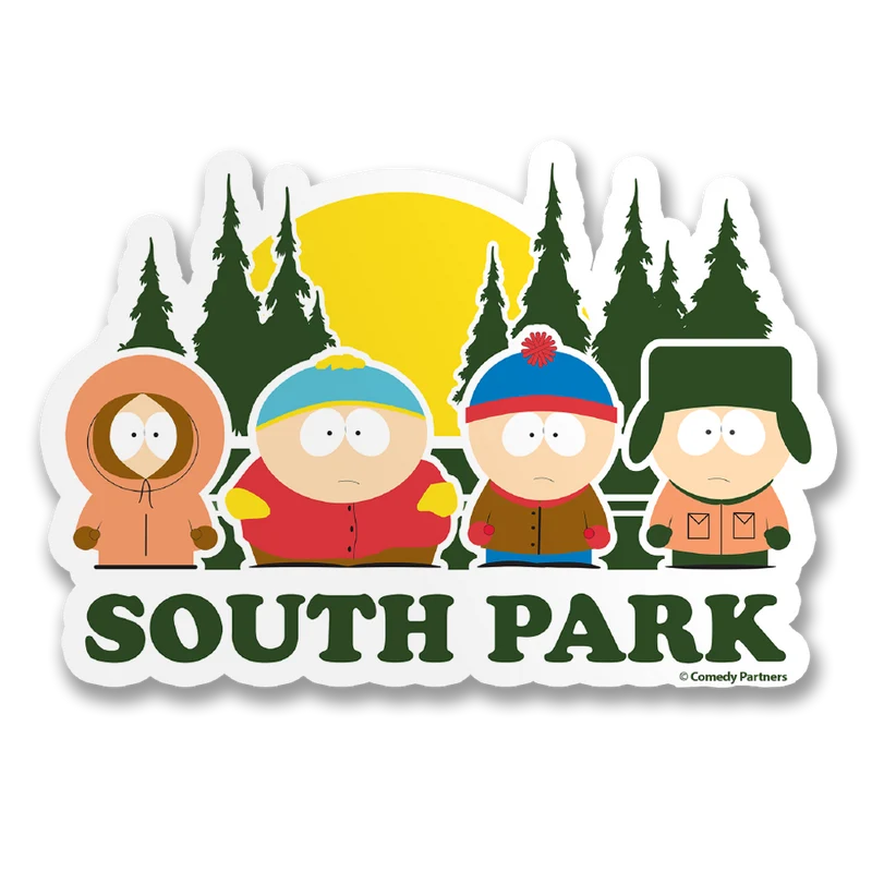 South Park Line-Up Sticker