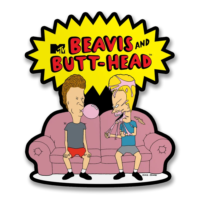Beavis and Butt-Head Sticker