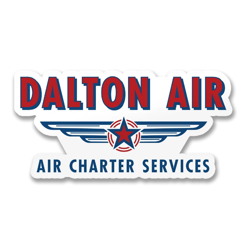 Dalton Air Charter Services Sticker