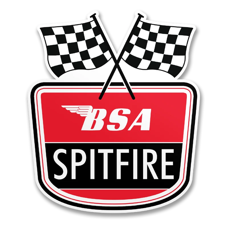 BSA Spitfire Logo Sticker