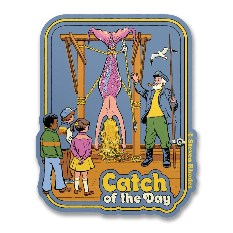 Steven Rhodes - Catch Of The Day Sticker