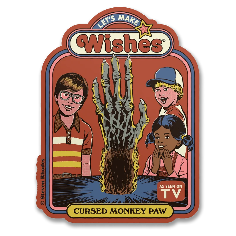 Steven Rhodes - Let's Make Wishes Sticker