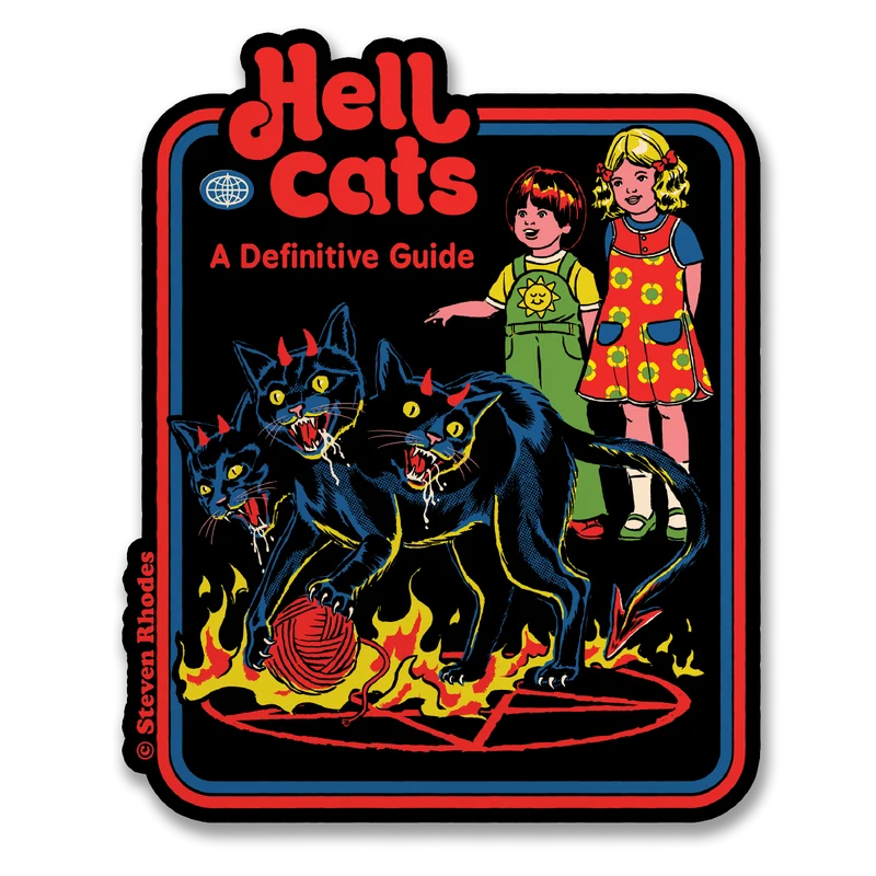 Steven Rhodes - Hell Cats Sticker