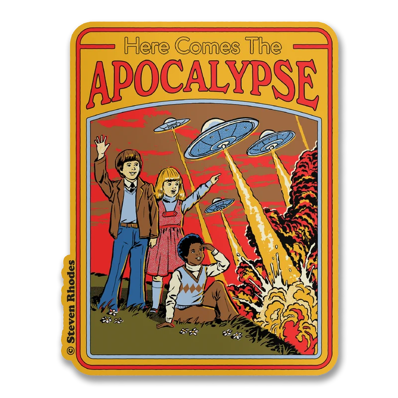 Steven Rhodes - Here Comes The Acopalypse Sticker