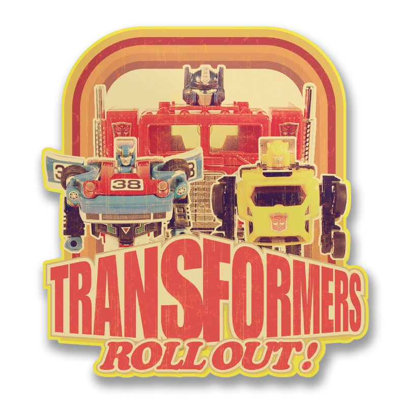 Transformers Roll Out! Sticker