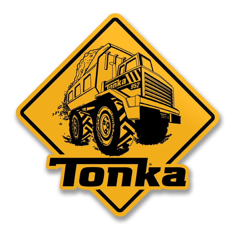 TONKA Sign Sticker