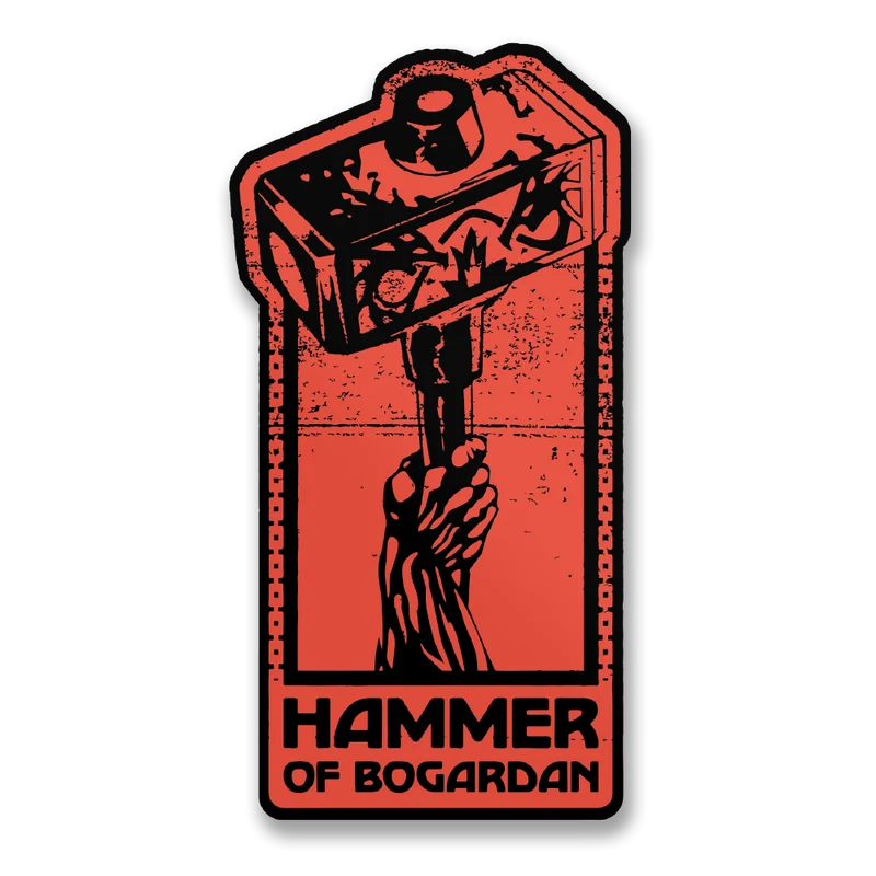 Hammer Of Bogardan Sticker