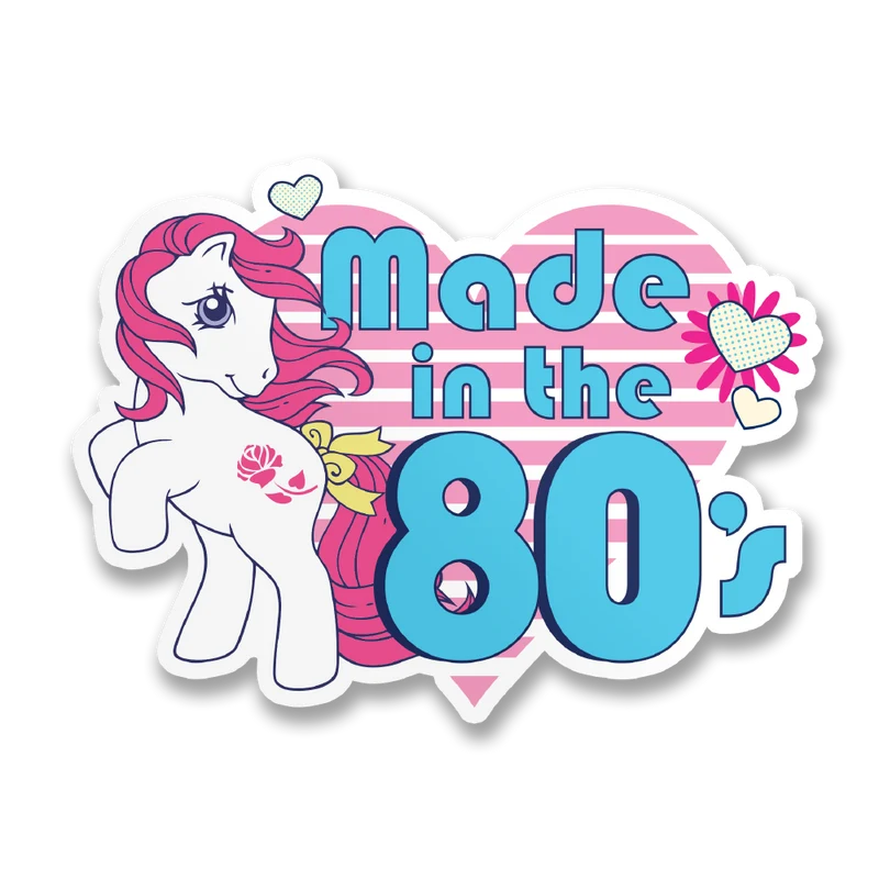 Made In The 80's Sticker