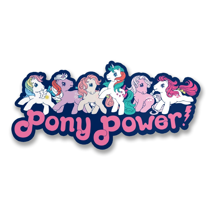 Pony Power Sticker