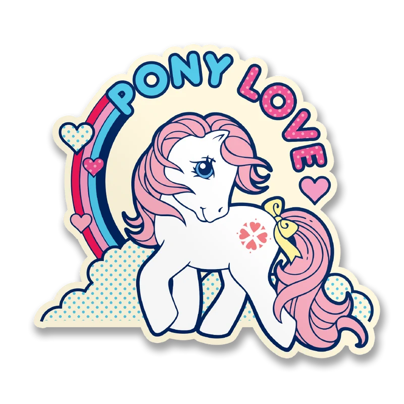 Pony Love Sticker