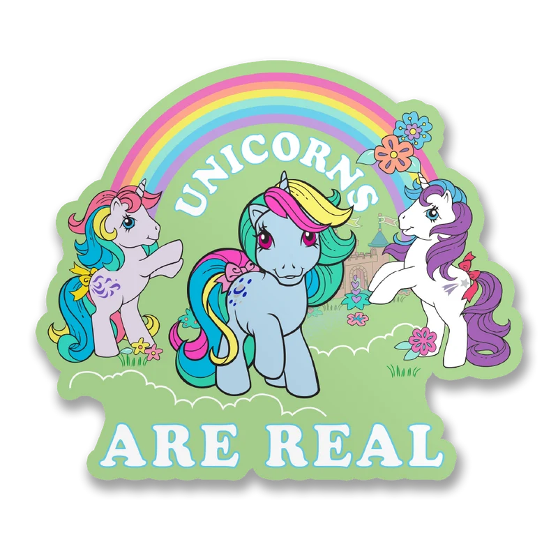 Unicorns Are Real Sticker