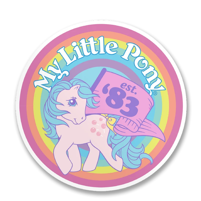 My Little Pony Est `83 Sticker