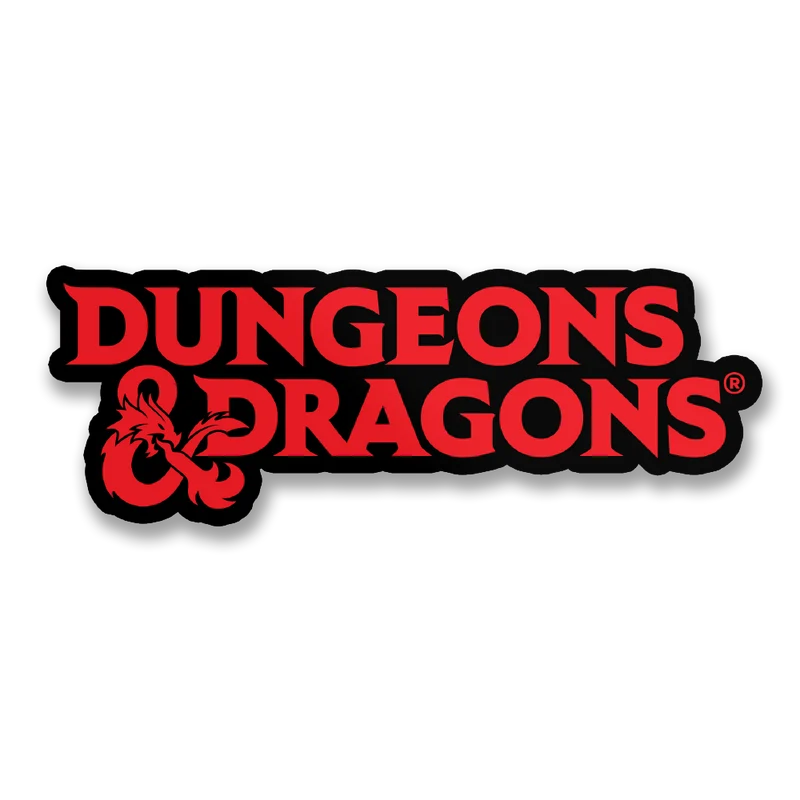 Dungeons & Dragons Logo Sticker