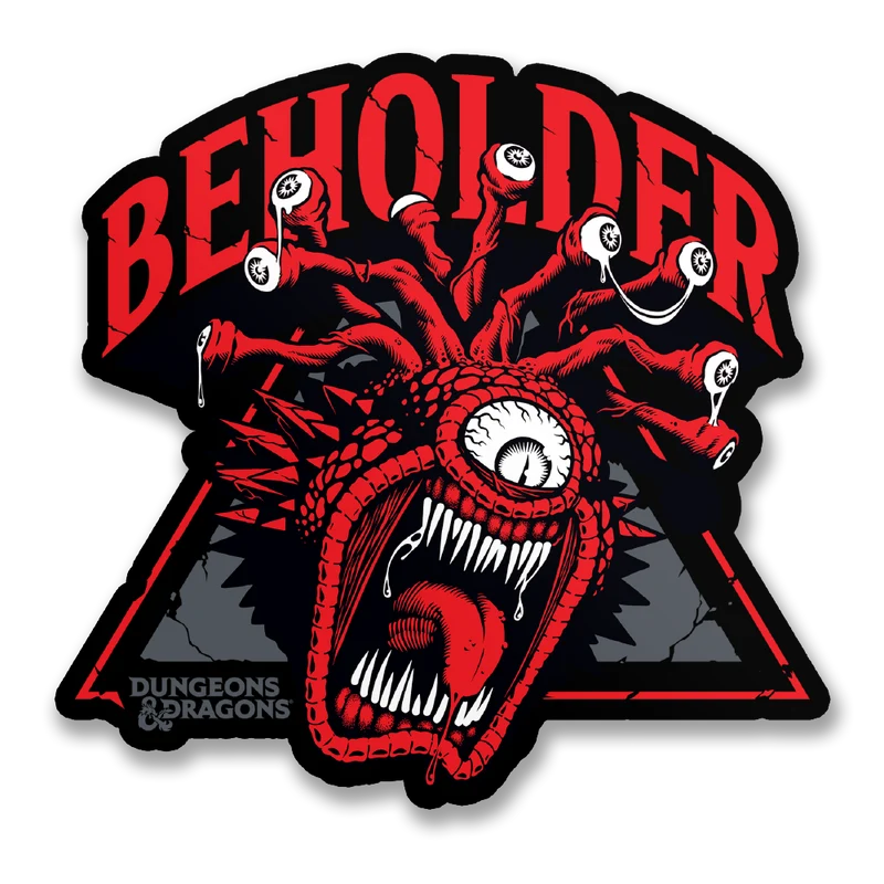 D&D Beholder Sticker
