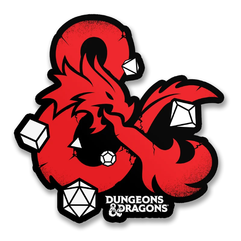 D&D - Dices Sticker
