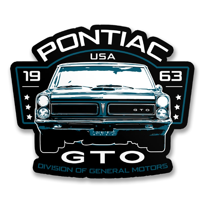 Pontiac GTO Sticker
