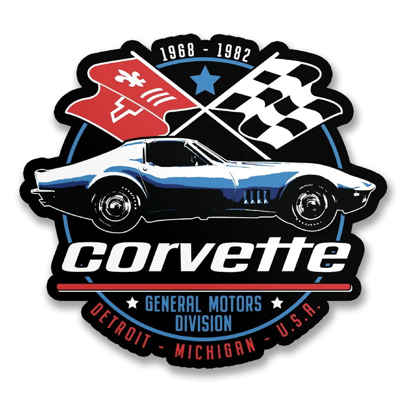 Corvette C3 GM Division Sticker