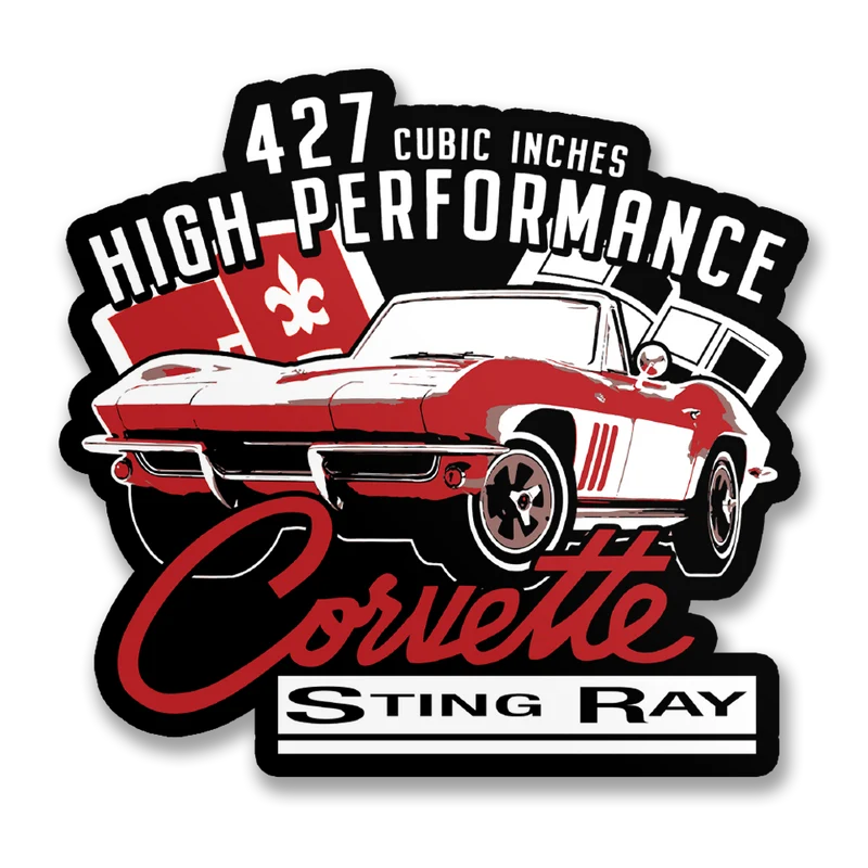 Corvette High Performance Sticker