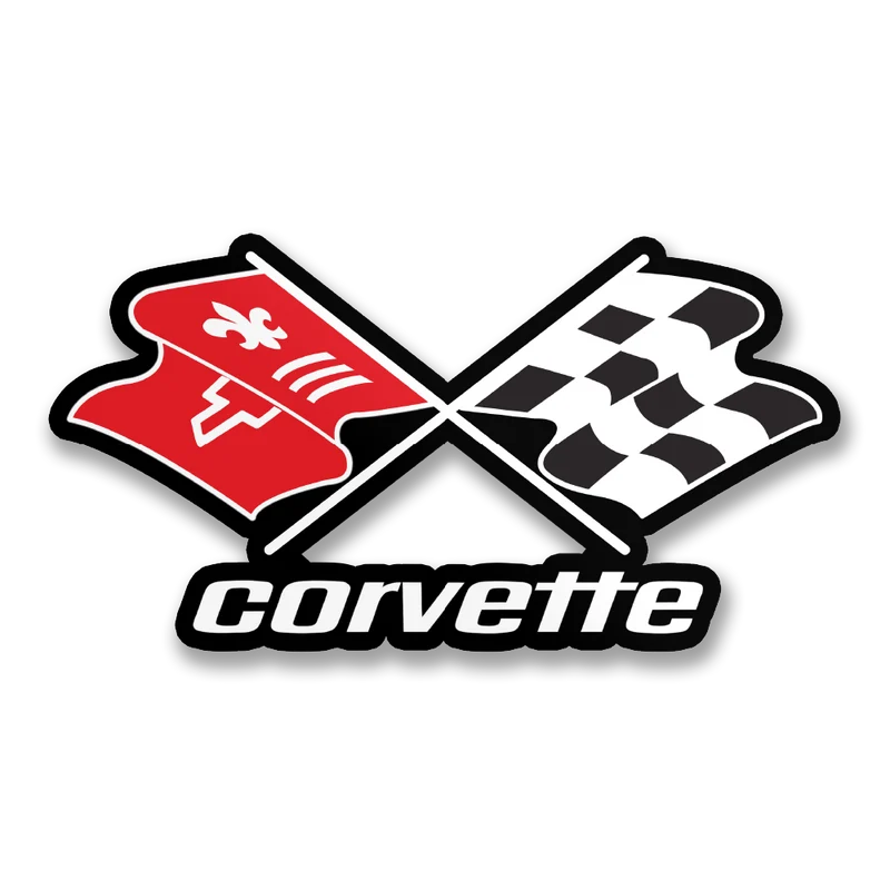 Chevrolet Corvette C3 Logo Sticker