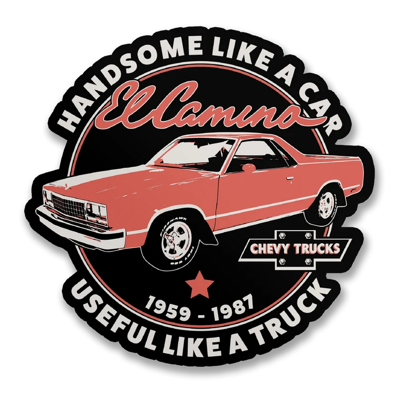 Chevy El Camino Sticker