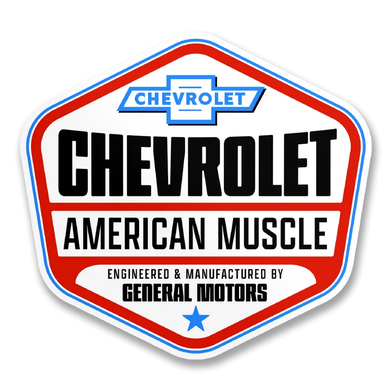 Chevrolet - American Muscle Sticker