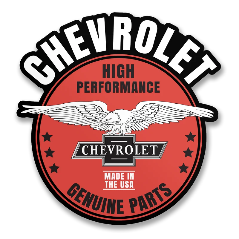 Chevrolet Genuine Parts Sticker