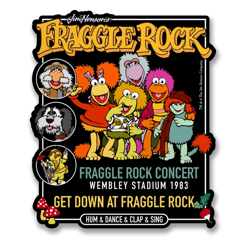 Fraggle Rock in Concert Sticker