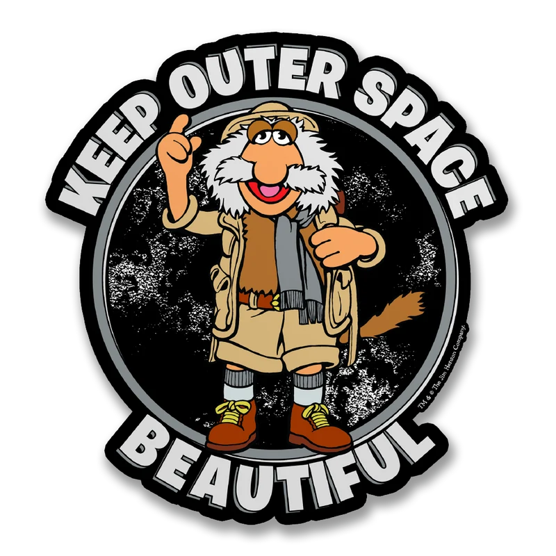Keep Outer Space Beautiful Sticker