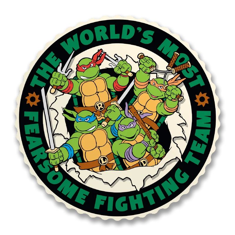 The Most Fearsome Fighting Team Sticker