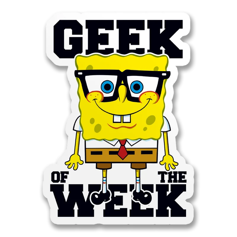 Geek Of The Week Sticker