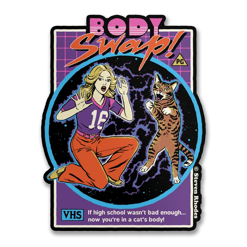 Steven Rhodes - Body Swap Sticker