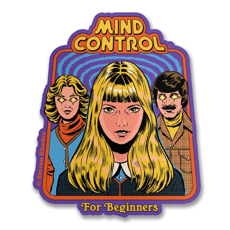 Steven Rhodes - Mind Control Sticker
