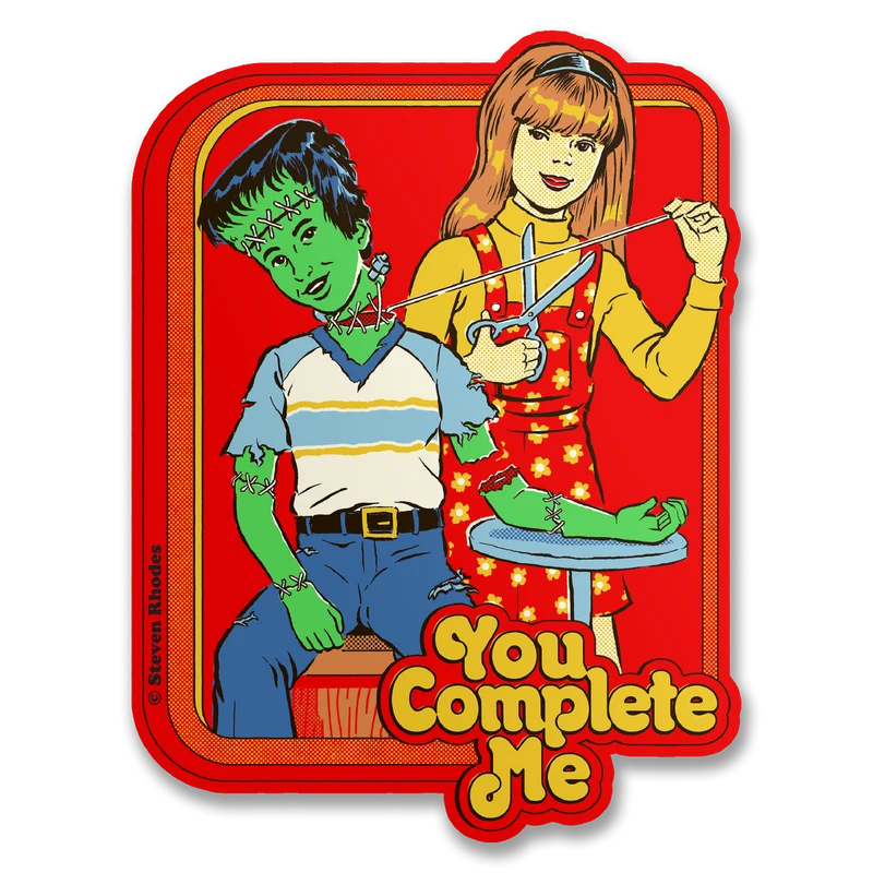Steven Rhodes - You Complete Me Sticker