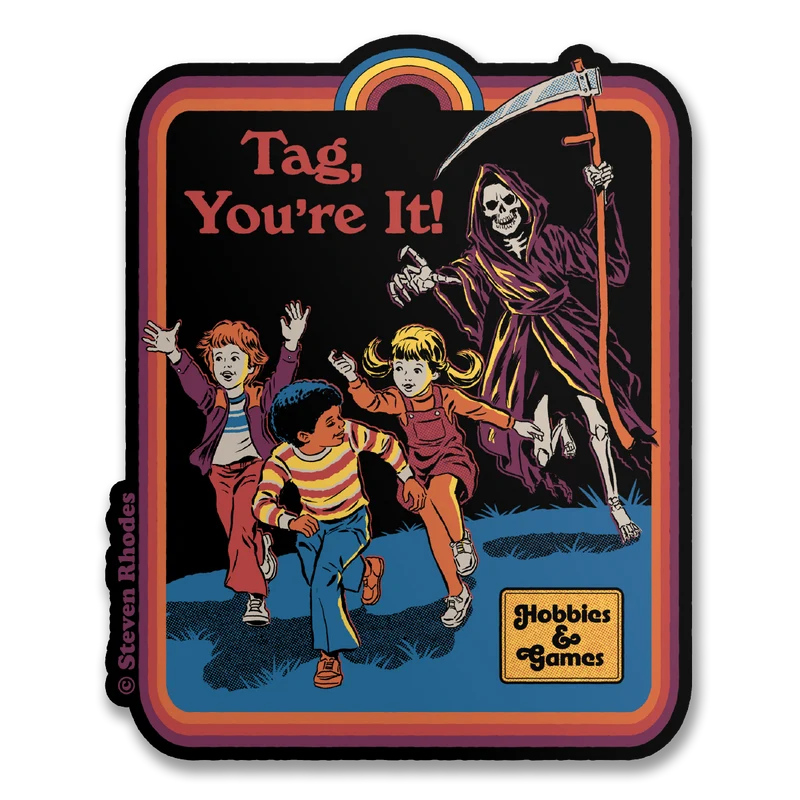 Steven Rhodes - Tag, You're It Sticker