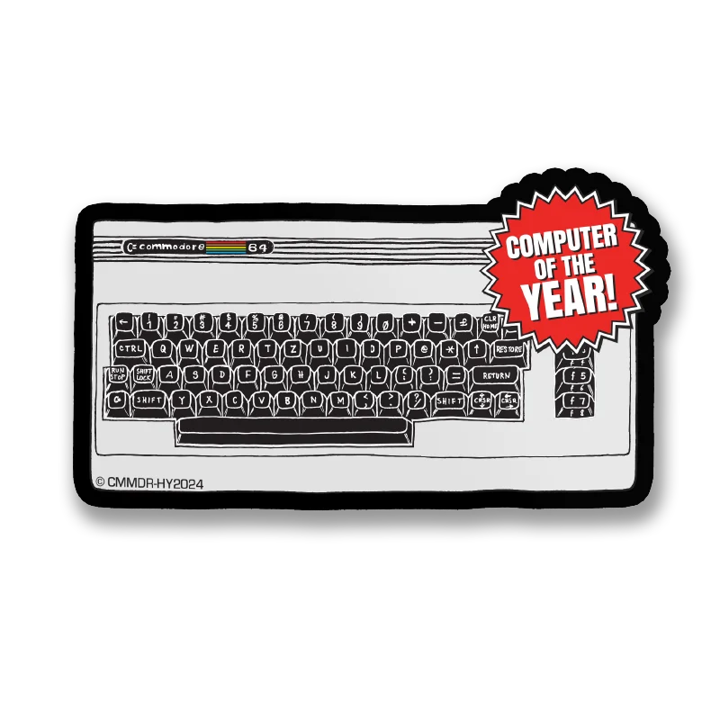 Computer Of The Year Sticker