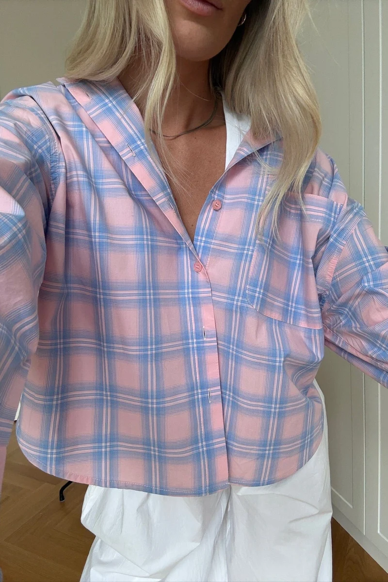 Noella - N-Marlon C Shirt 17110001 - 1547 - Everlee Pink Check