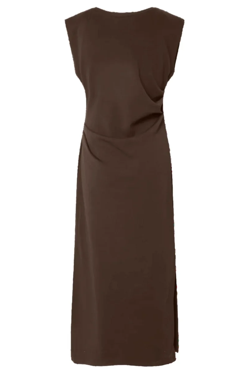 YAS - Yaspina Sl Long Dress - 5105488 Chocolate Brown
